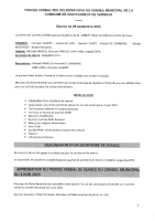 Procès verbal du conseil municipal du 25 septembre 2025